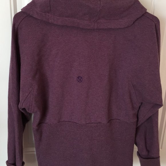 LULULEMON COWL NECK JACKET Size 6 - Picture 3 of 4